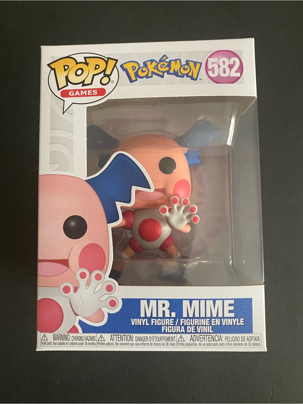 Mr. Mime Pokémon Funko Pop #582